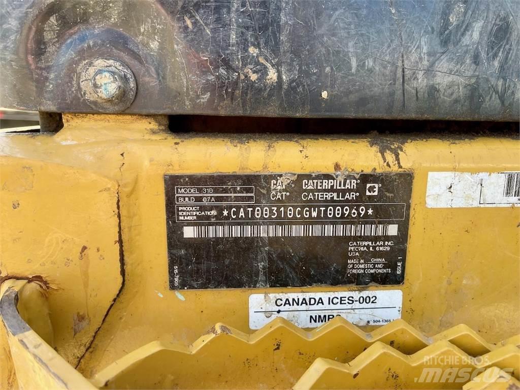 CAT 310 Vikšriniai ekskavatoriai