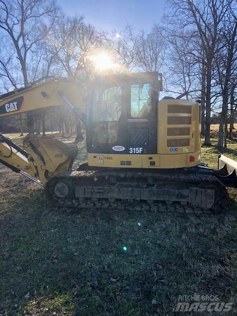 CAT 315 FL Vikšriniai ekskavatoriai