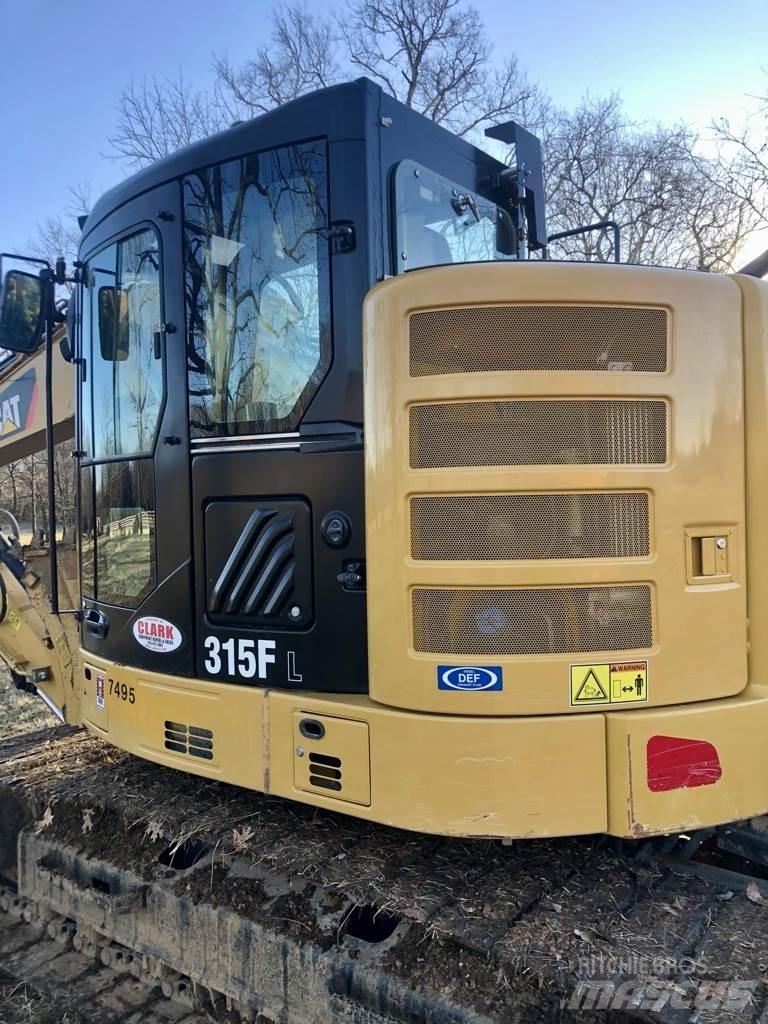 CAT 315 FL Vikšriniai ekskavatoriai