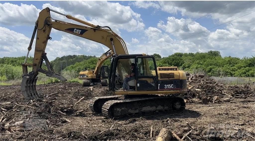 CAT 315C Vikšriniai ekskavatoriai