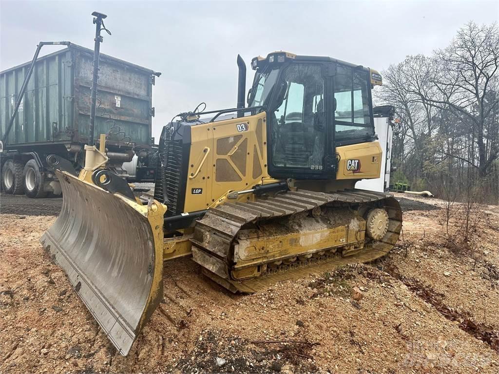CAT D3 LGP Vikšriniai buldozeriai