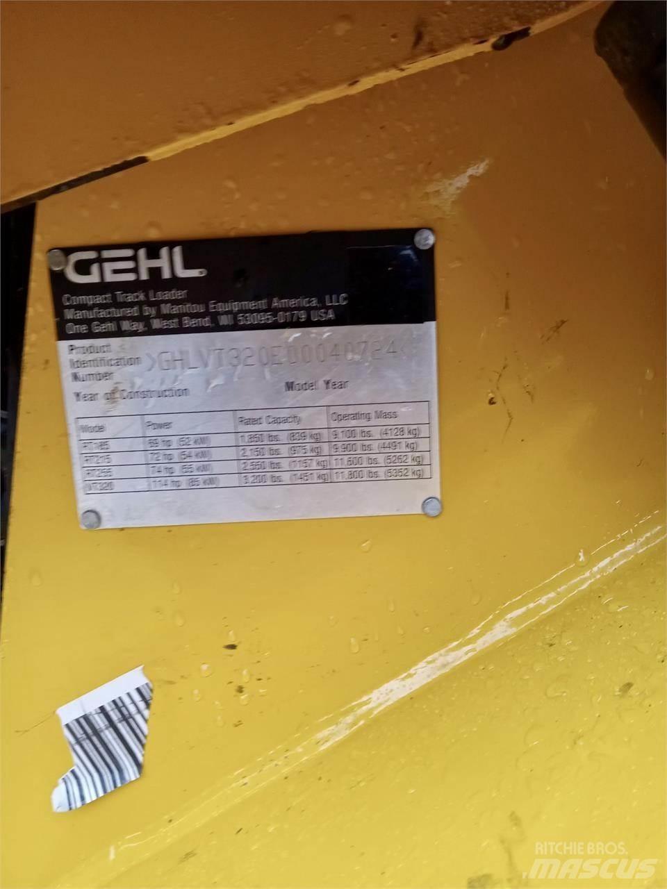 Gehl VT320 Krautuvai su šoniniu pasukimu