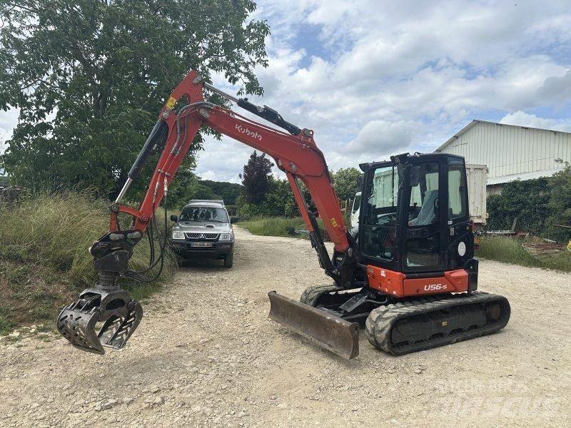 Kubota U56-5 Mini ekskavatoriai < 7 t