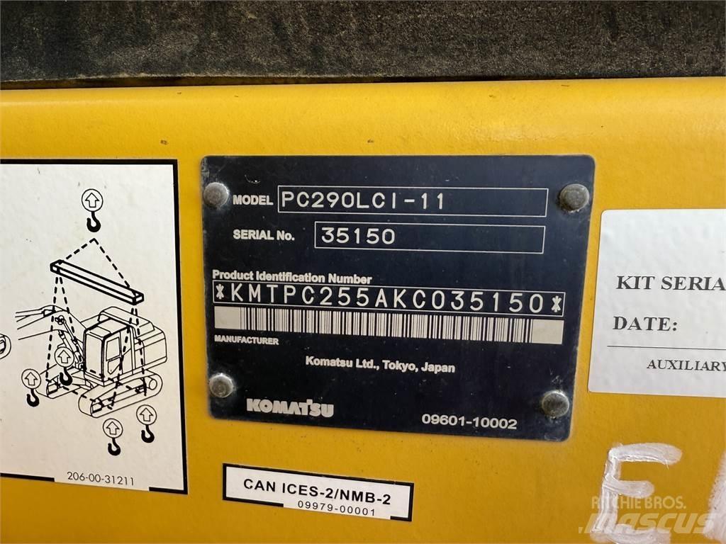 Komatsu PC290LCi-11 Vikšriniai ekskavatoriai