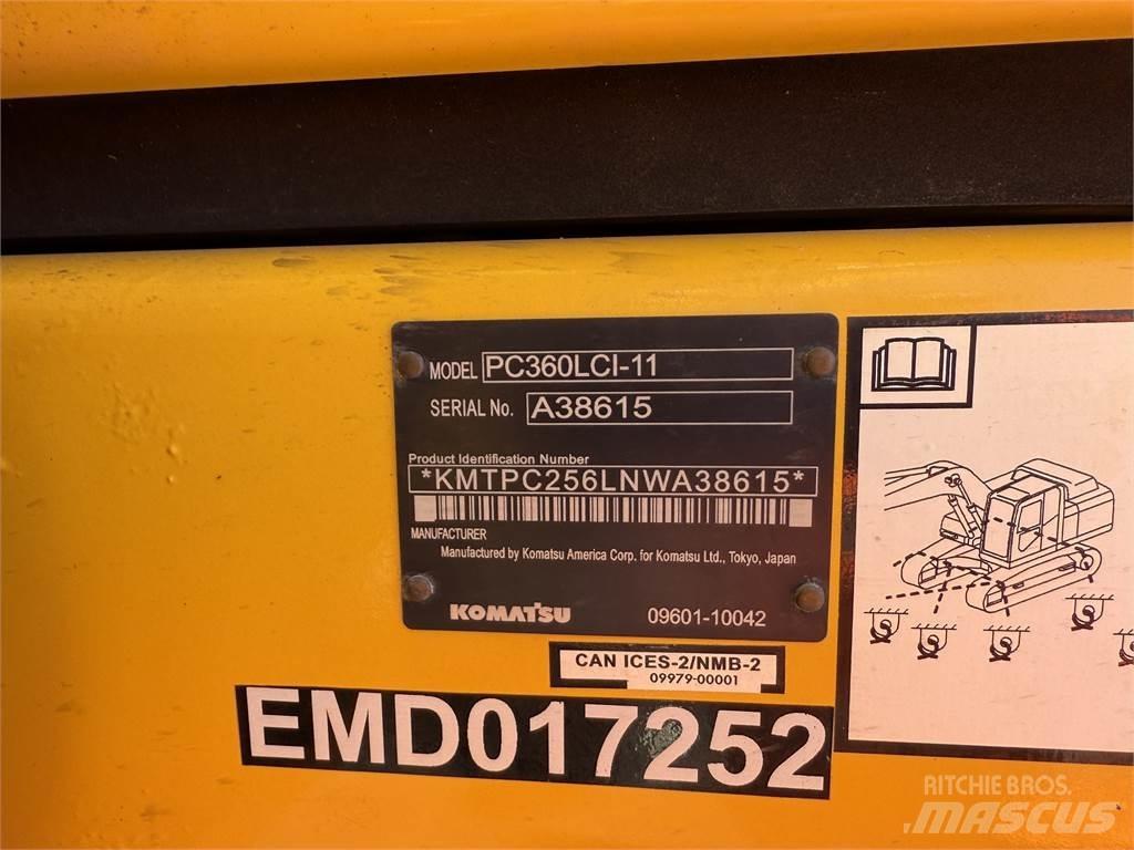 Komatsu PC360LCi-11 Vikšriniai ekskavatoriai