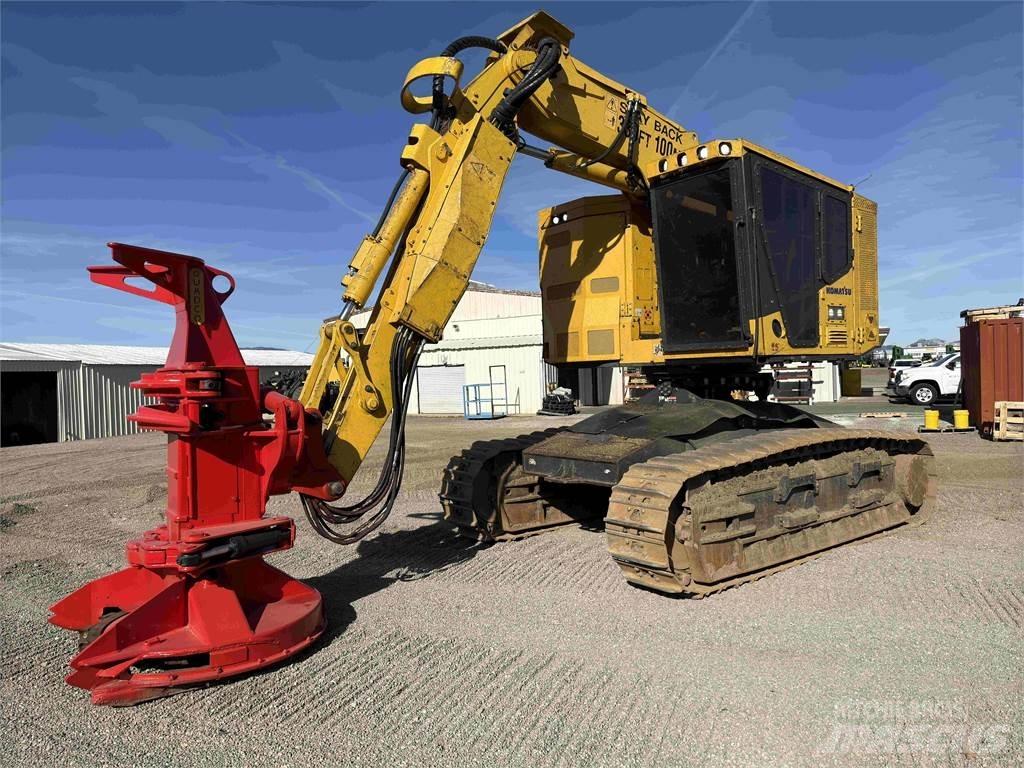 Komatsu XT445L-5 Miško pjovimo technika