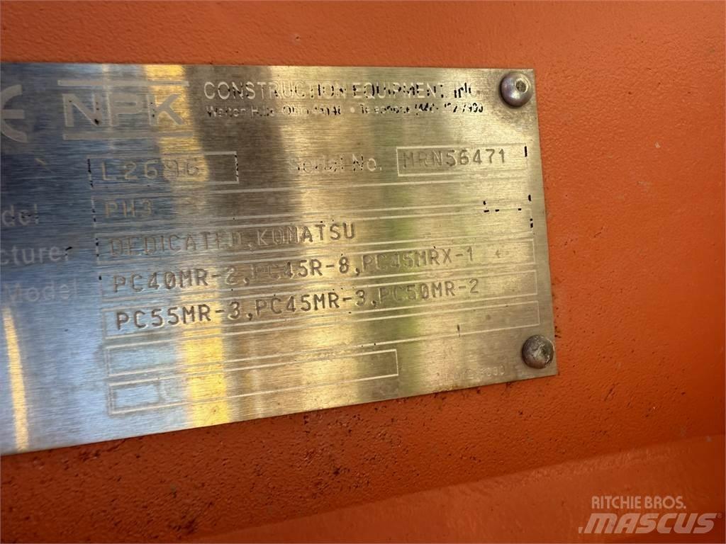 NPK PH-3, PC55 TOP CAP Hidrauliniai kūjai / Trupintuvai