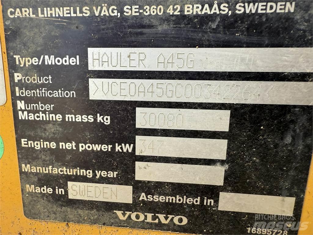 Volvo A45G W/ TAILGATE Karjeriniai savivarčiai