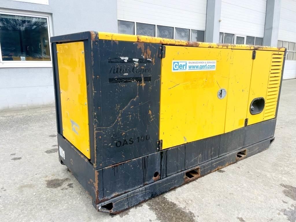 Atlas Copco QAS100 PDS Dyzeliniai generatoriai