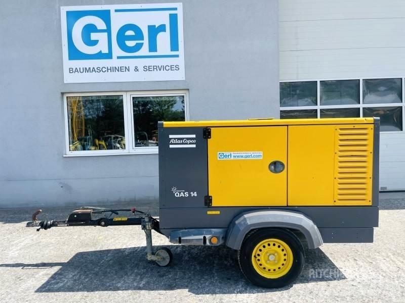 Atlas Copco QAS14 PDS Dyzeliniai generatoriai