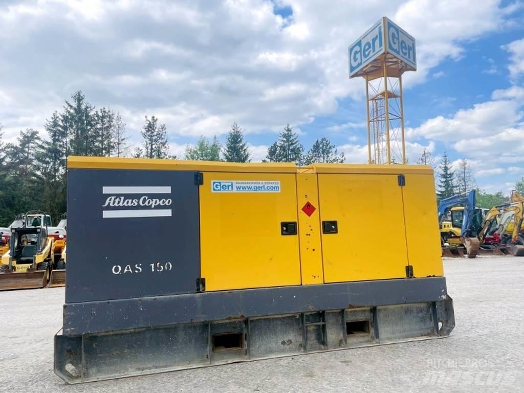 Atlas Copco QAS150 VOD Dyzeliniai generatoriai