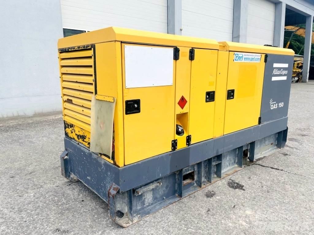 Atlas Copco QAS150 VOD Dyzeliniai generatoriai
