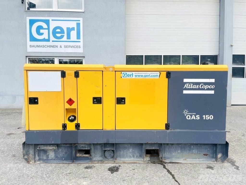 Atlas Copco QAS150 VOD Dyzeliniai generatoriai