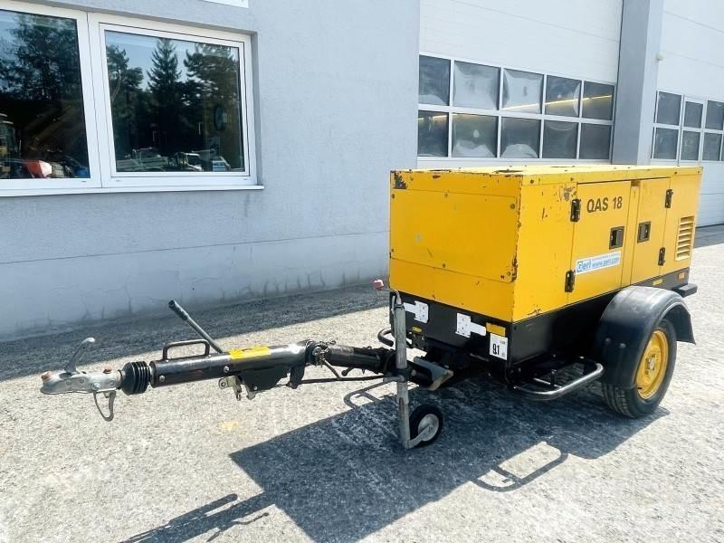 Atlas Copco QAS18YDS Dyzeliniai generatoriai
