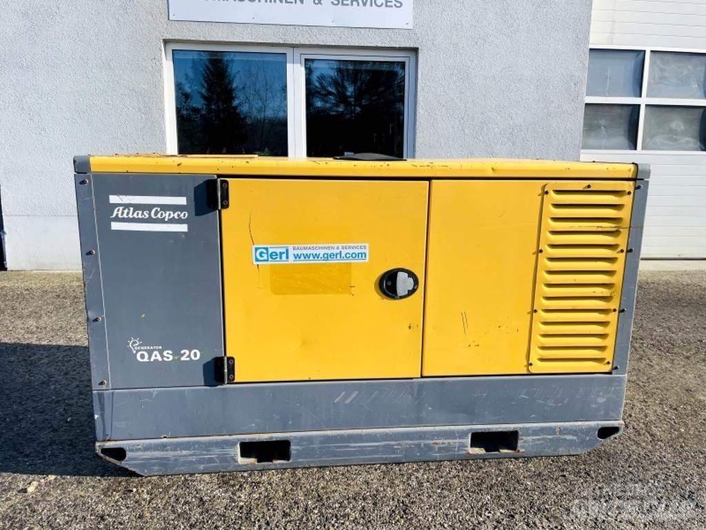 Atlas Copco QAS20 PDS Dyzeliniai generatoriai