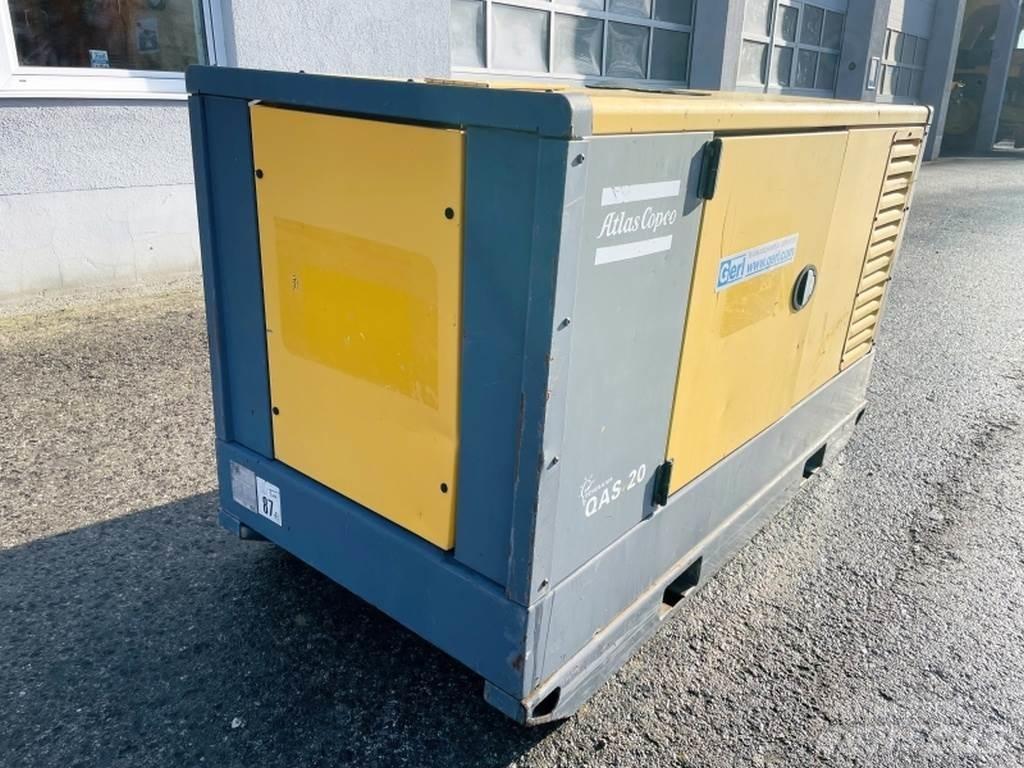 Atlas Copco QAS20 PDS Dyzeliniai generatoriai