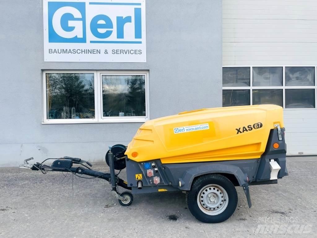 Atlas Copco XAS67 Kompresoriai