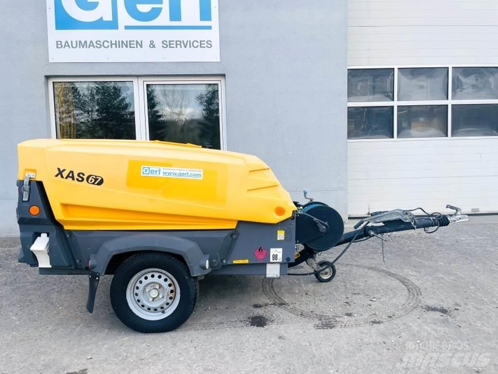 Atlas Copco XAS67 Kompresoriai