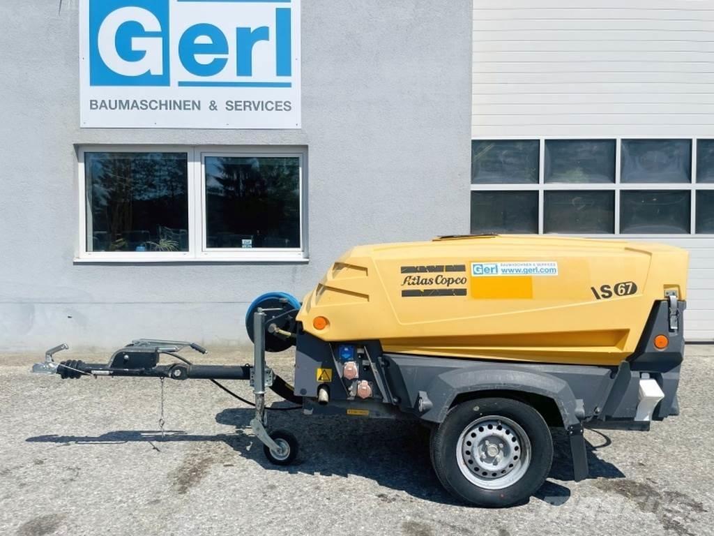 Atlas Copco XAS67 Kompresoriai