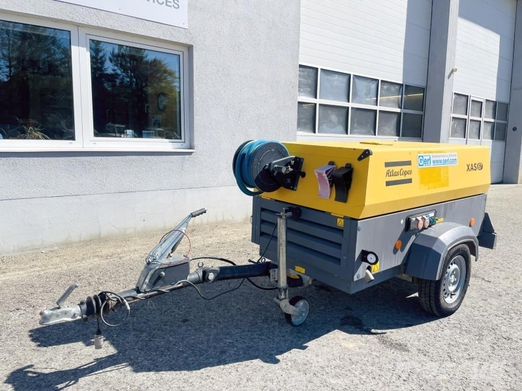 Atlas Copco XAS67 DDG Kompresoriai