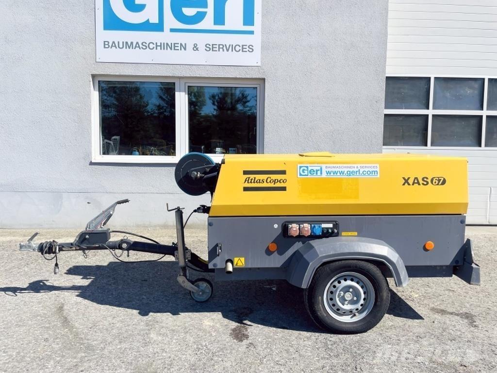 Atlas Copco XAS67 DDG Kompresoriai