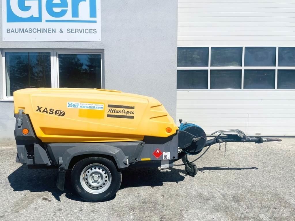 Atlas Copco XAS97 Kompresoriai