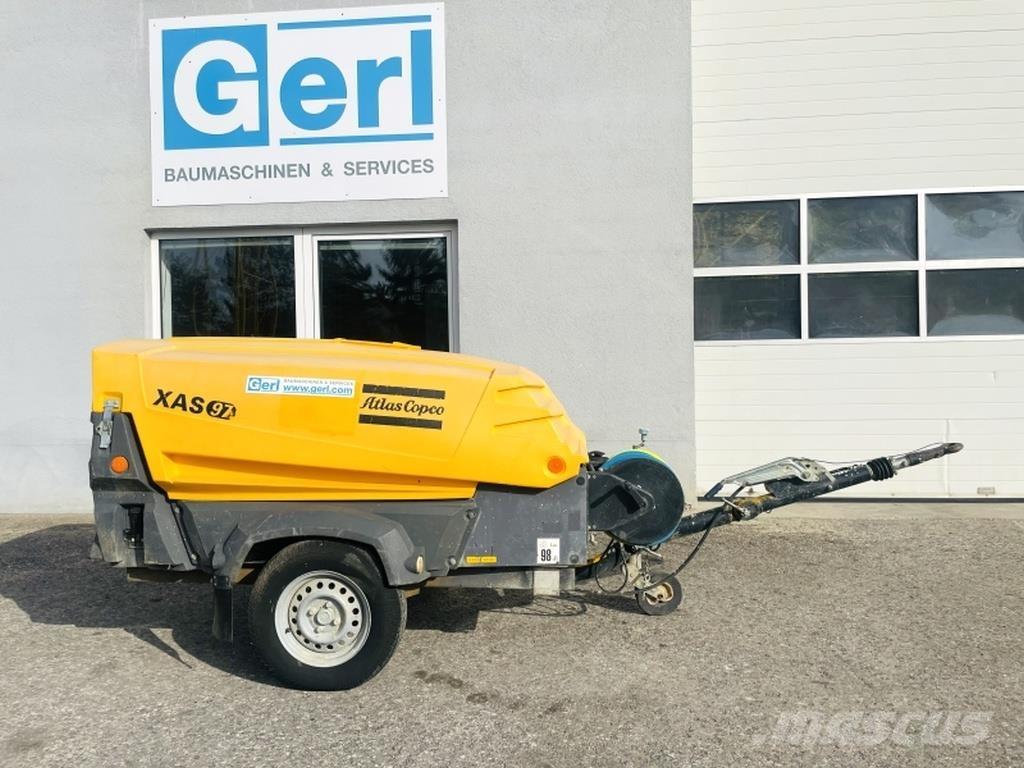 Atlas Copco XAS97 Kompresoriai