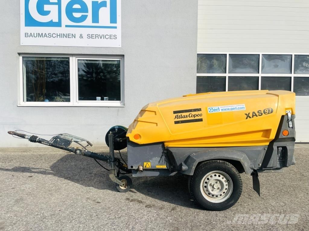 Atlas Copco XAS97 Kompresoriai