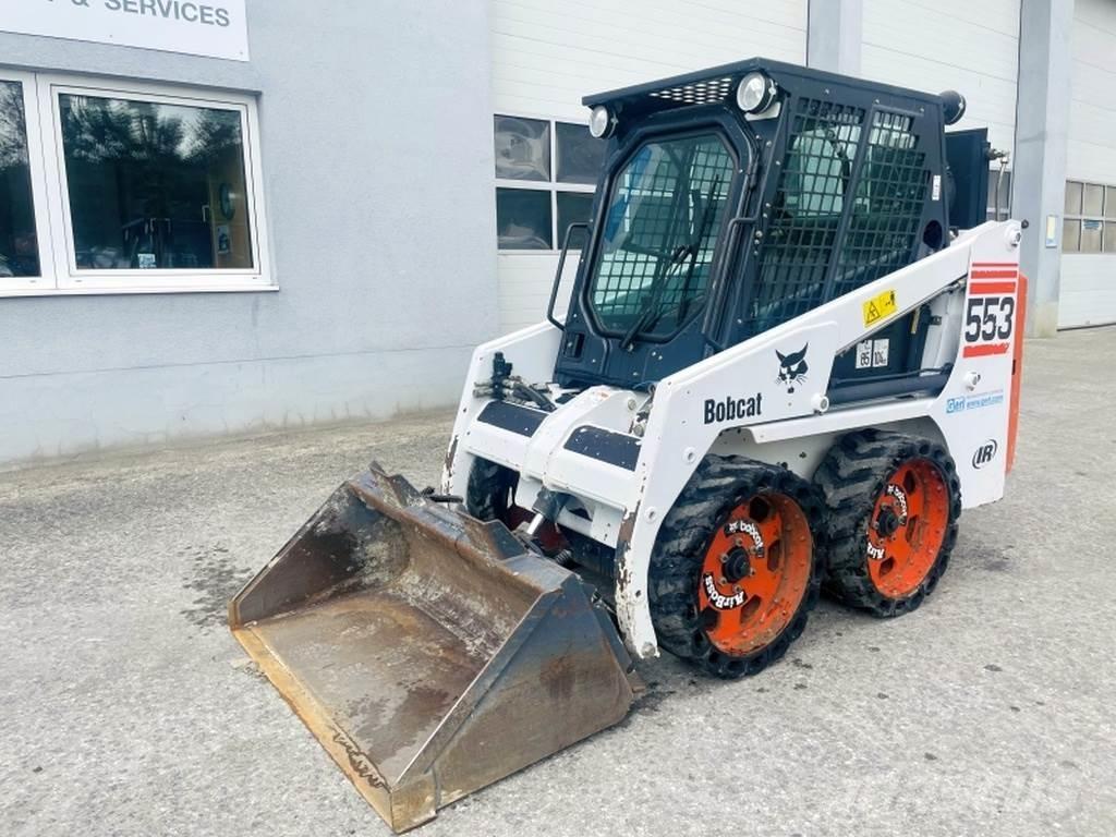 Bobcat 553 Krautuvai su šoniniu pasukimu