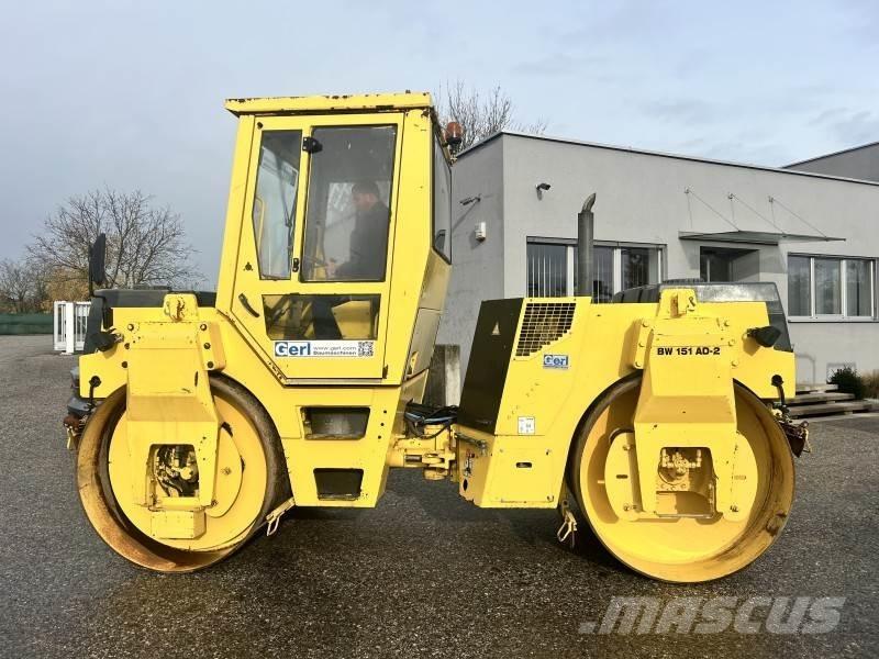 Bomag BW 151 AD-2 Porinių būgnų volai