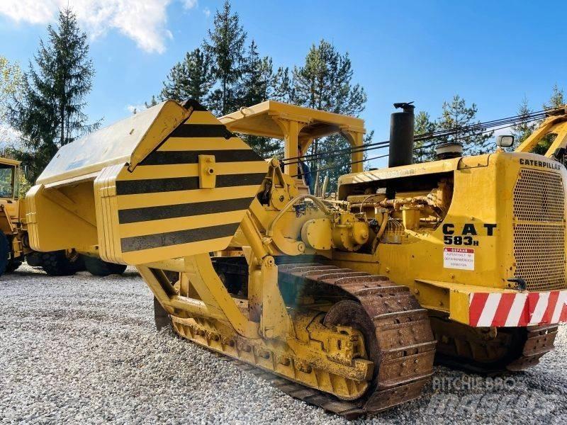 CAT 583H vamzdžių klotuvų buldozeriai