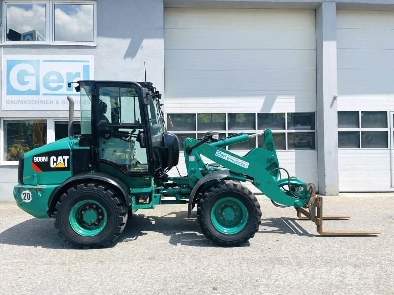CAT 908M Naudoti ratiniai krautuvai
