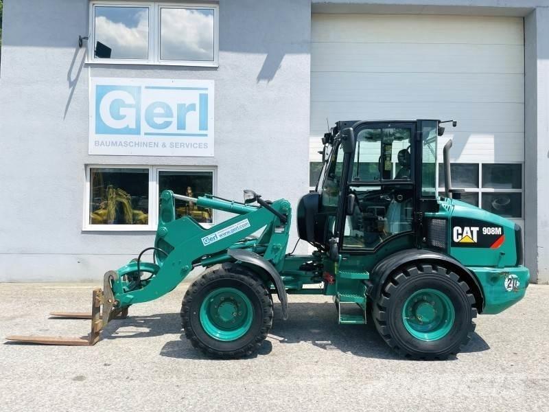 CAT 908M Naudoti ratiniai krautuvai