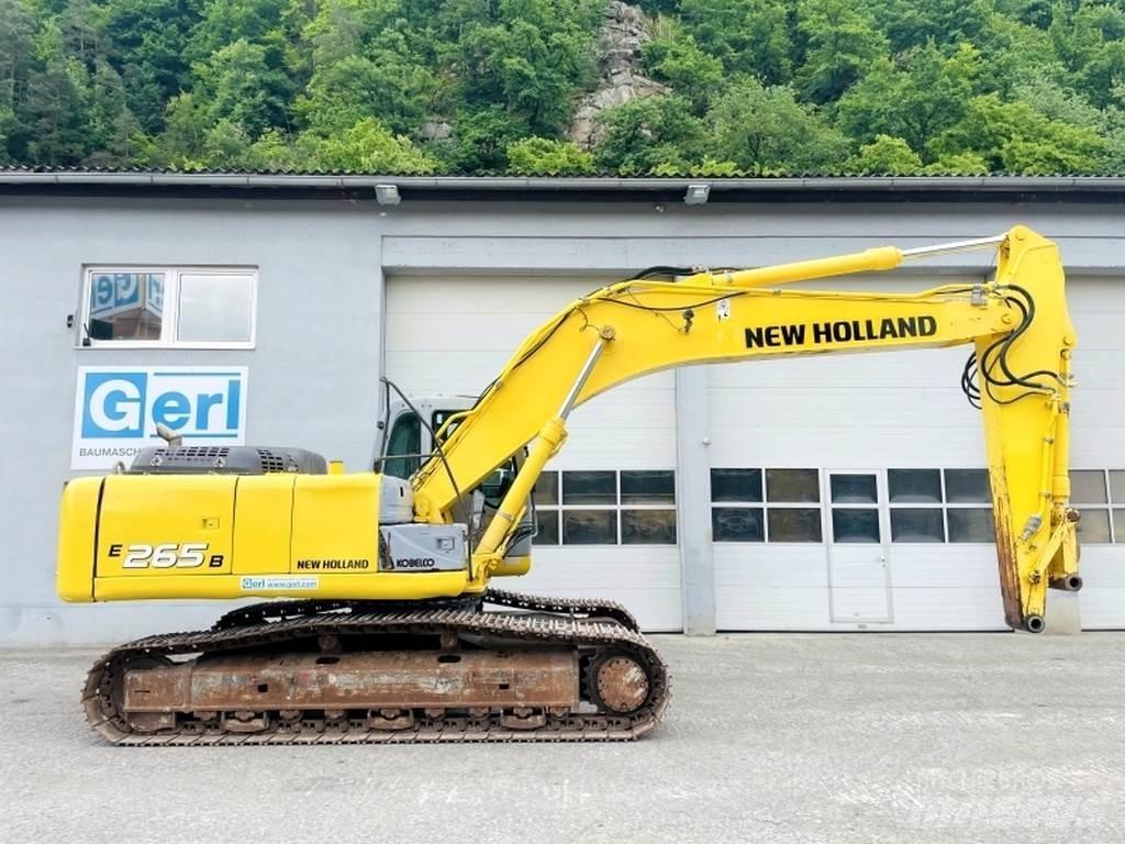 Kobelco - New Holland E265B Vikšriniai ekskavatoriai