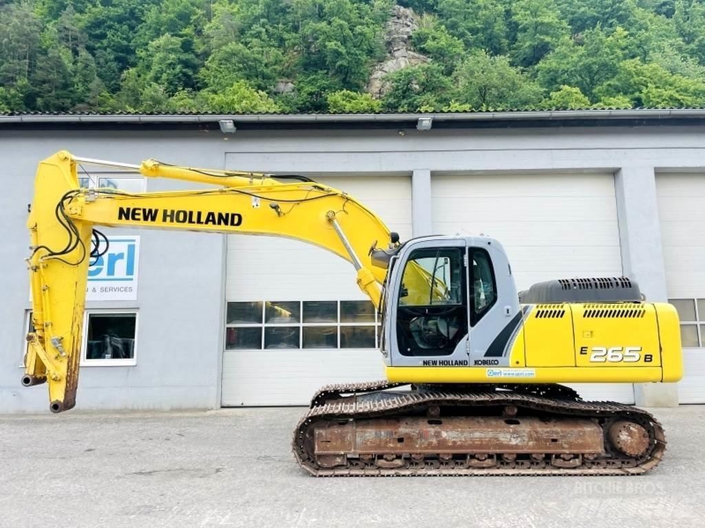 Kobelco - New Holland E265B Vikšriniai ekskavatoriai