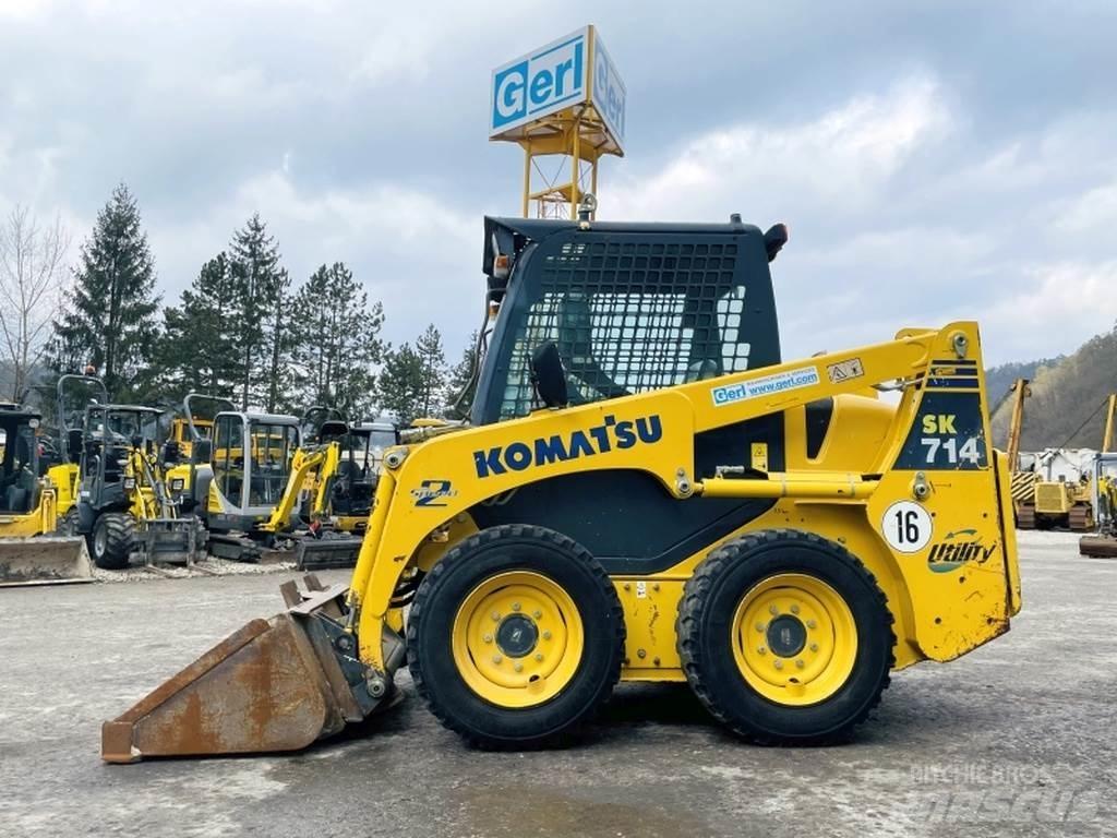 Komatsu SK714-5 Krautuvai su šoniniu pasukimu