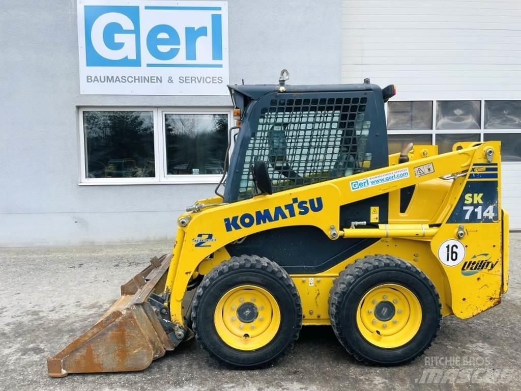 Komatsu SK714-5 Krautuvai su šoniniu pasukimu