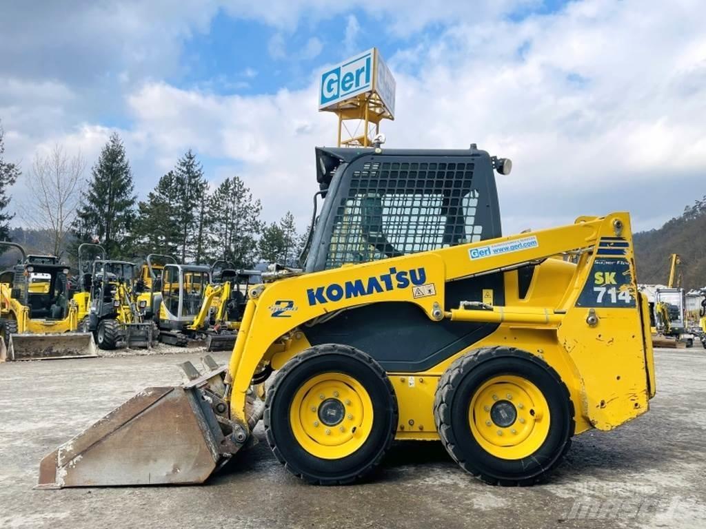 Komatsu SK714-5 Krautuvai su šoniniu pasukimu