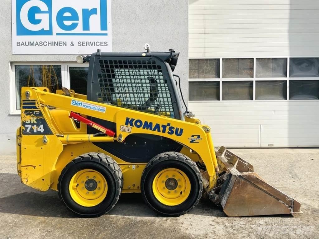 Komatsu SK714-5 Krautuvai su šoniniu pasukimu