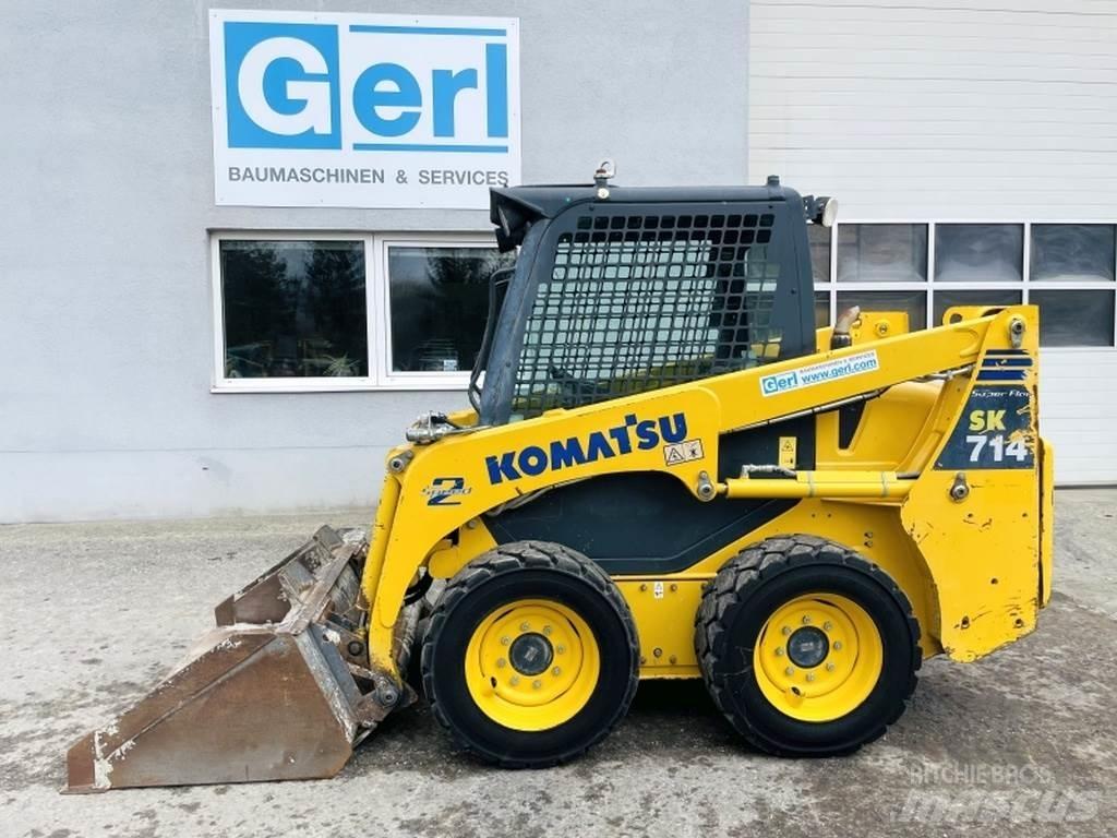Komatsu SK714-5 Krautuvai su šoniniu pasukimu