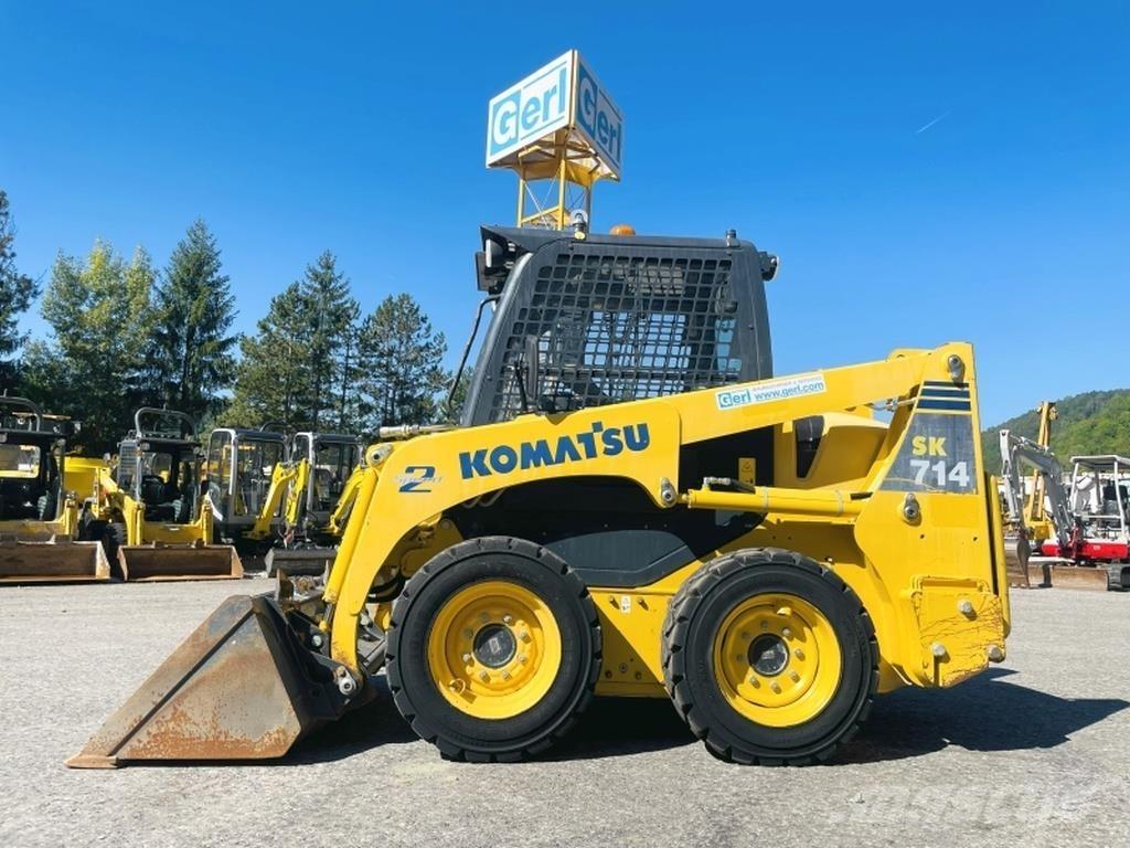 Komatsu SK714-5 Krautuvai su šoniniu pasukimu