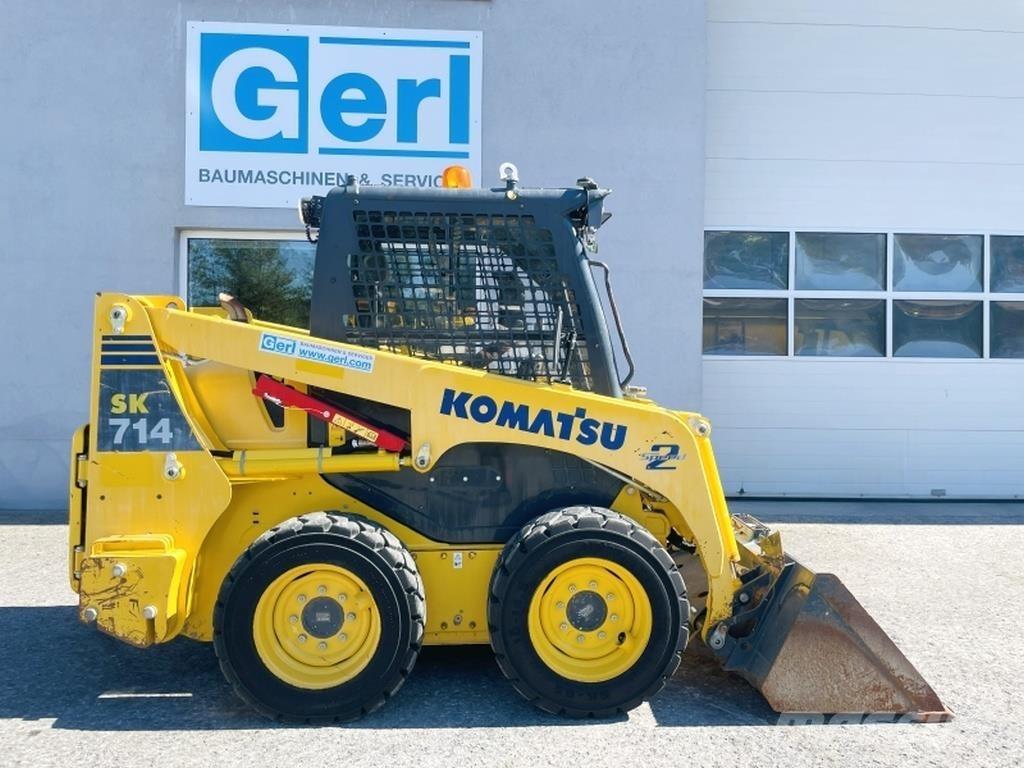Komatsu SK714-5 Krautuvai su šoniniu pasukimu