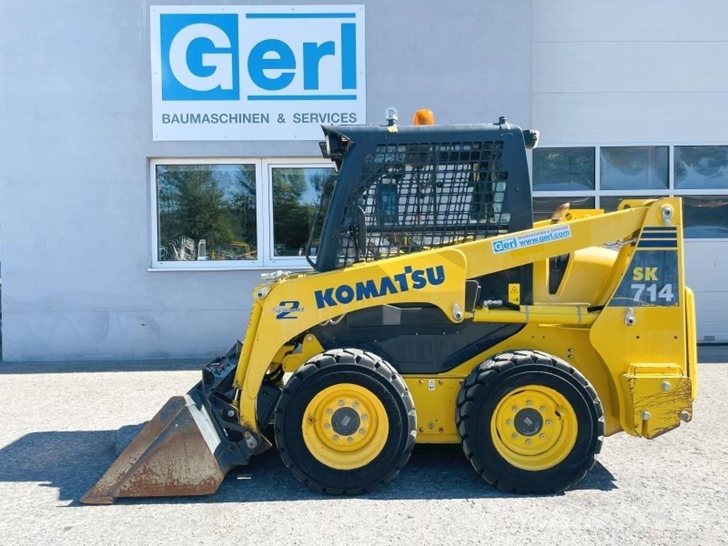 Komatsu SK714-5 Krautuvai su šoniniu pasukimu