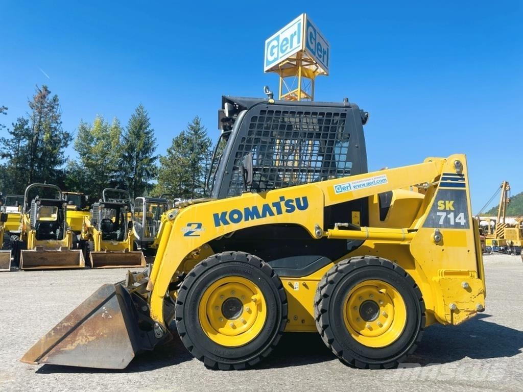 Komatsu SK714-5 Krautuvai su šoniniu pasukimu