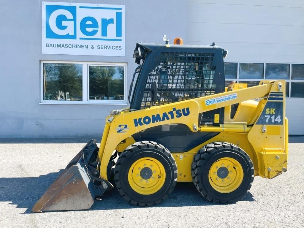 Komatsu SK714-5 Krautuvai su šoniniu pasukimu