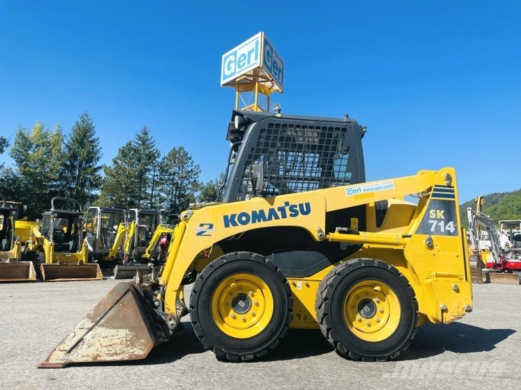 Komatsu SK714-5 Krautuvai su šoniniu pasukimu