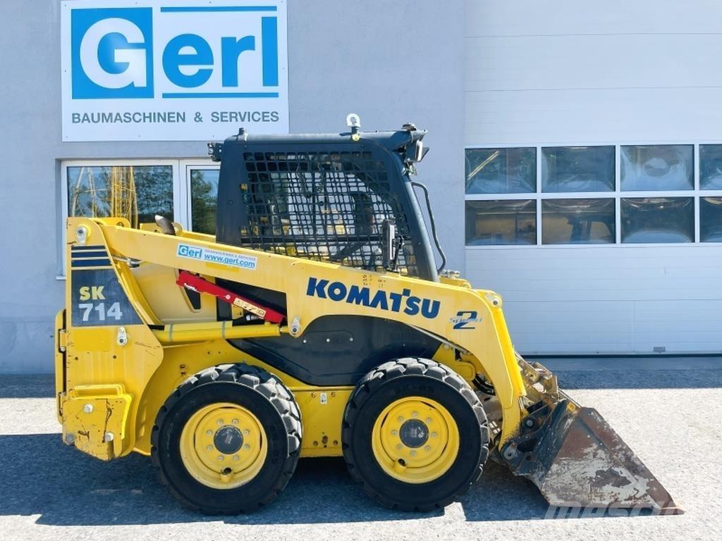 Komatsu SK714-5 Krautuvai su šoniniu pasukimu