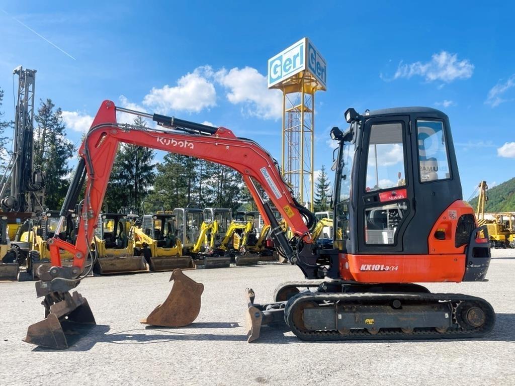 Kubota KX101-3a Mini ekskavatoriai < 7 t