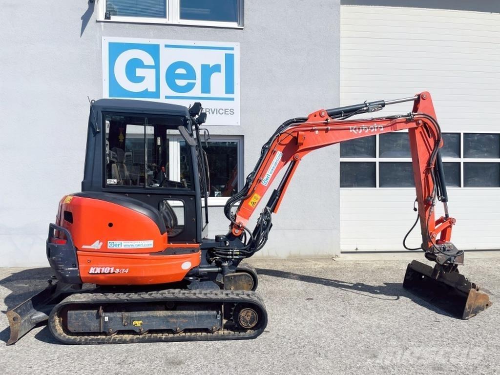 Kubota KX101-3a Mini ekskavatoriai < 7 t