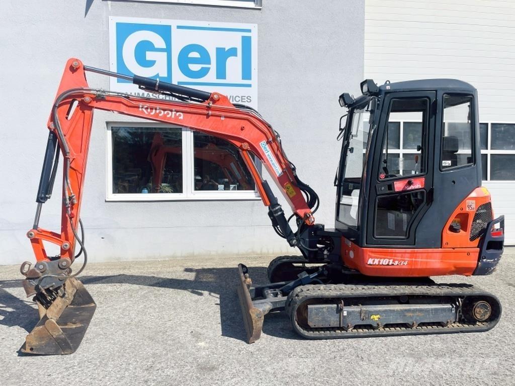 Kubota KX101-3a Mini ekskavatoriai < 7 t